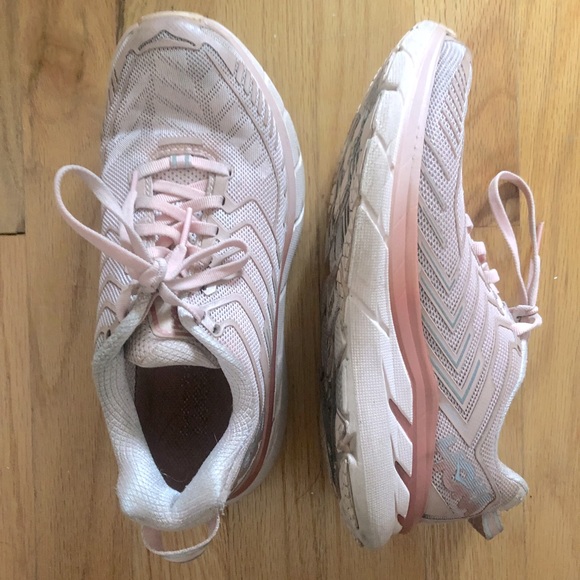 Outdoor Voices Hoka Clifton 4 Pink